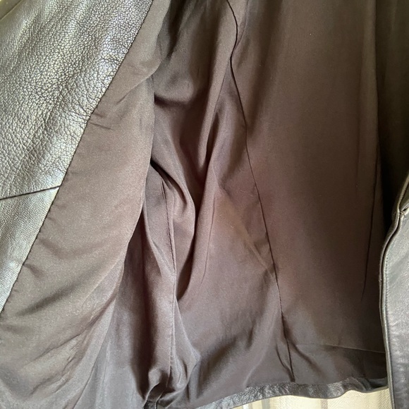 BEBE Leather Cropped Jacket - Picture 5 of 5